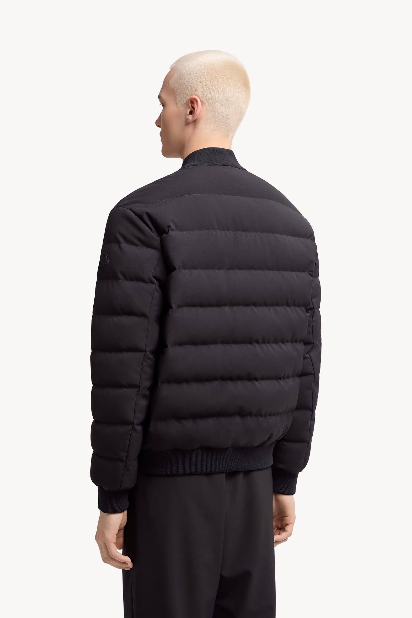 Cirer Down Bomber Jacket Men Black Moncler 5
